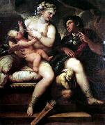 Luca Giordano Venus, Cupid and Mars oil painting artist